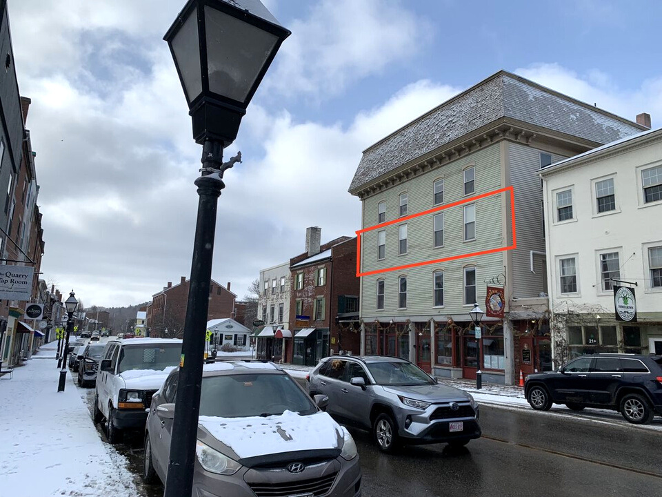Downtown Hallowell 3rd Floor Office Space